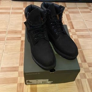 Black Suede Timberland Boots